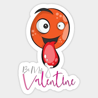 Be My Valentine Sticker